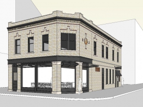 Tied House with new window design