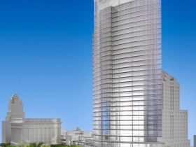 NEW NML Skyskraper Rendering View from Southeast.