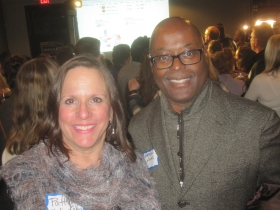 Patti Keating Kahn and Earnell Lucas
