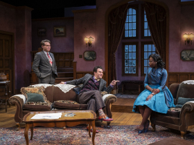 Josh Krause, Rudy Galvan and Lillian Brown