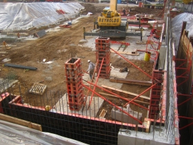 Construction has started on the Avenir in the Park East.