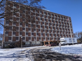 Apartment building on N. Holton St.