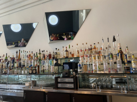 The bar at Elsa's