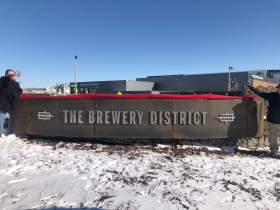The Brewery Gateway Sculpture Unveiling