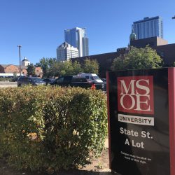 MSOE State St. Lot A, 517 E. State St. Photo by Mariiana Tzotcheva.