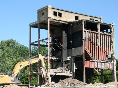 Plats and Parcels: VA Demolishing Soldiers Home Power Plant