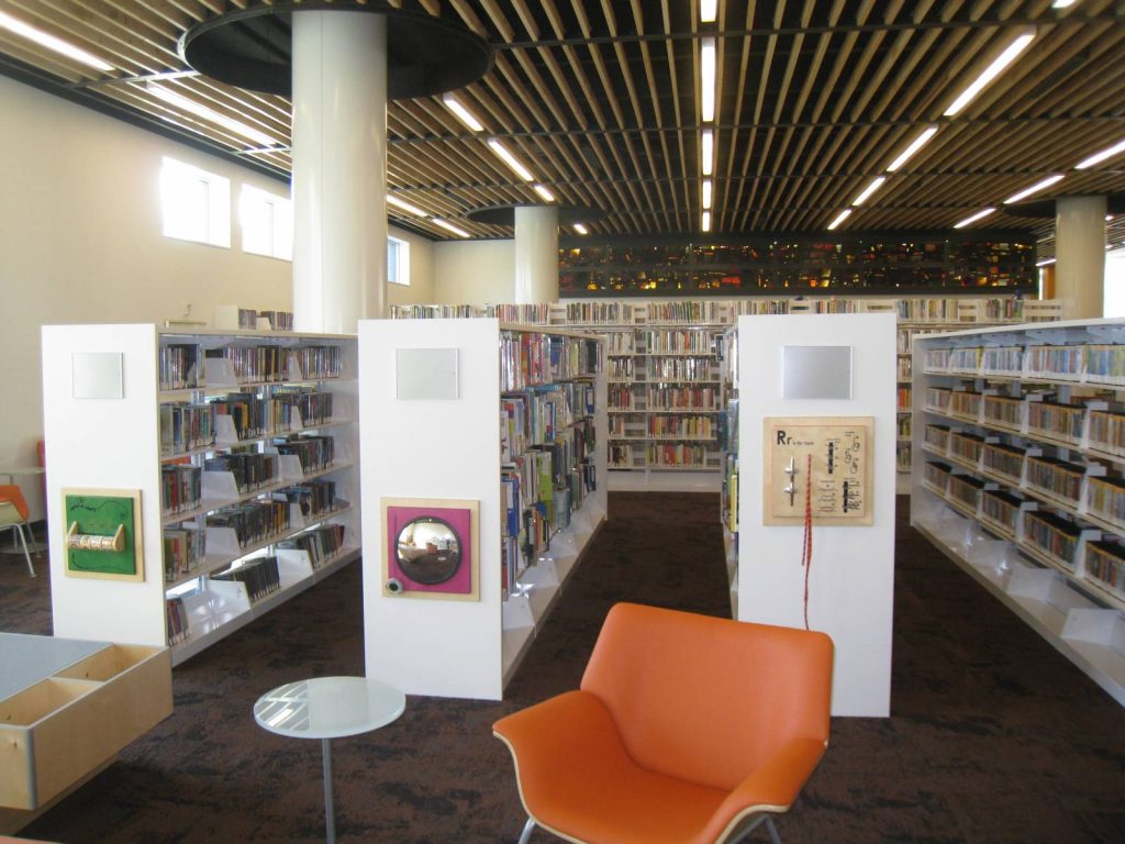 East Library shortly after it reopened. Photo by Jeramey Jannene.
