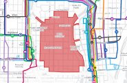Revised Milwaukee County Transit System detours during the RNC. Image from MCTS.