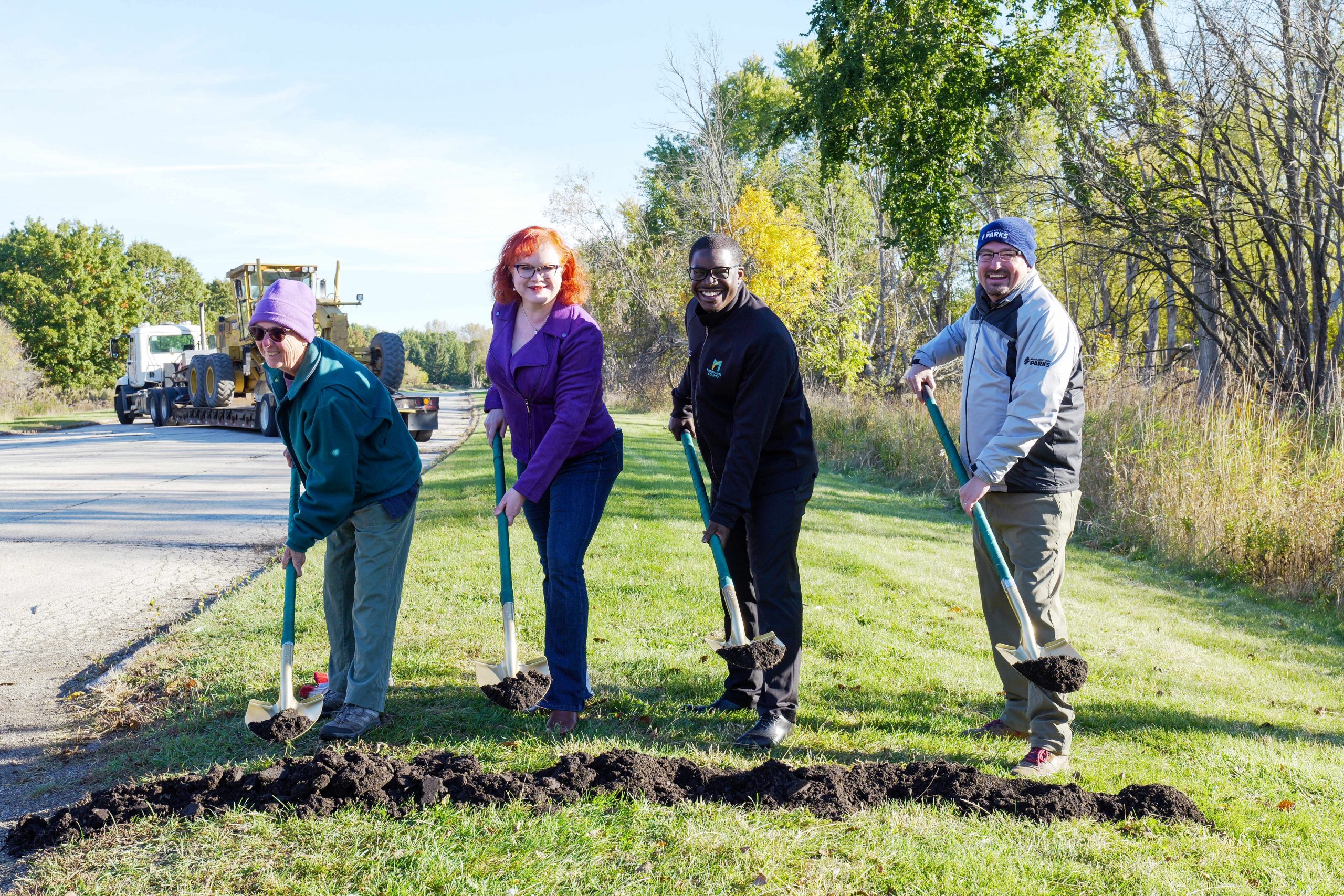 Paving the Way to Progress: Groundbreaking for Little Menomonee River Parkway Trail Project Begins